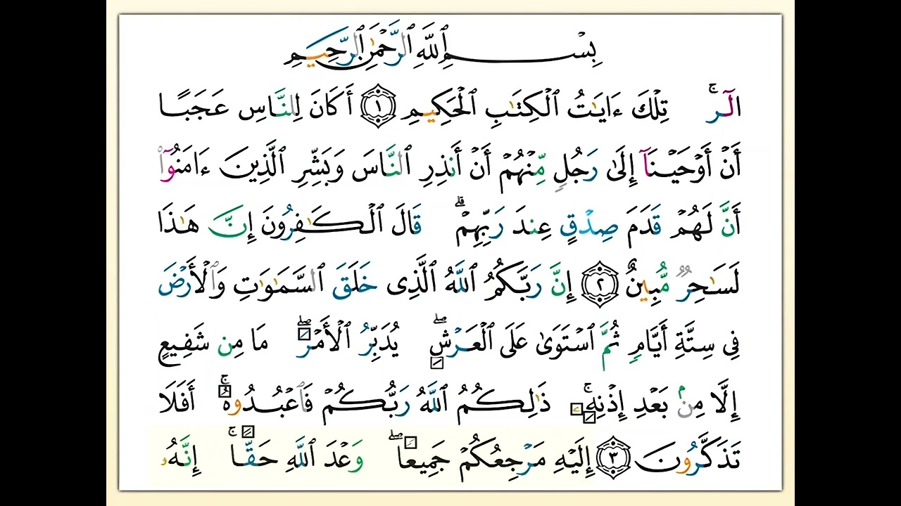 ص ٢٠٨ سورة يونس ـ المختصر في التفسير 