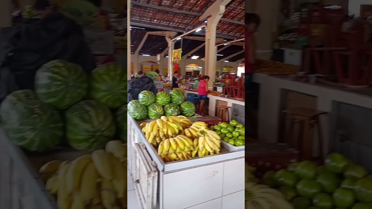 Mercado p&uacute;blico da caramuru em Parna&iacute;ba PI