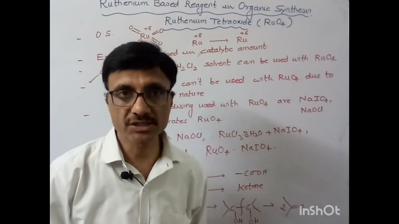 Ruthenium based reagent in organic synthesis: Ruthenium tetraoxide