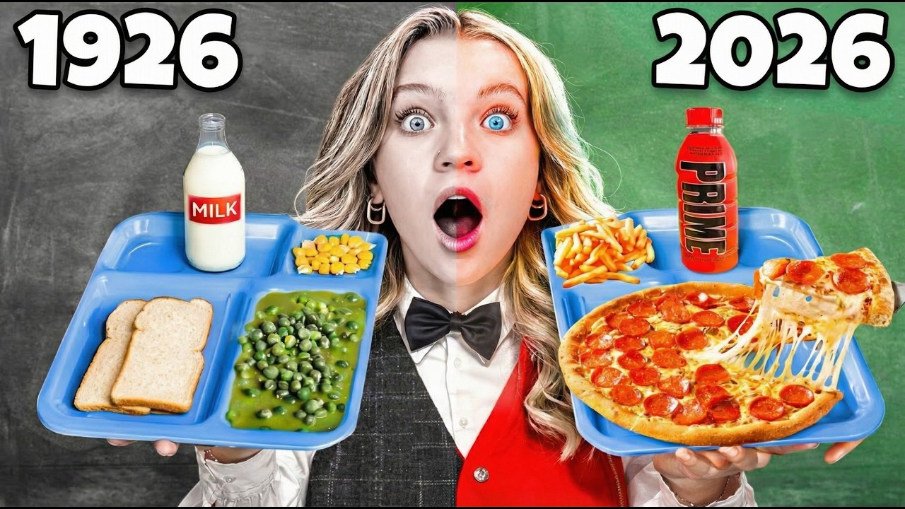 WEARING + EATING 100 YEARS... INSANE!! | Launa Top Videos