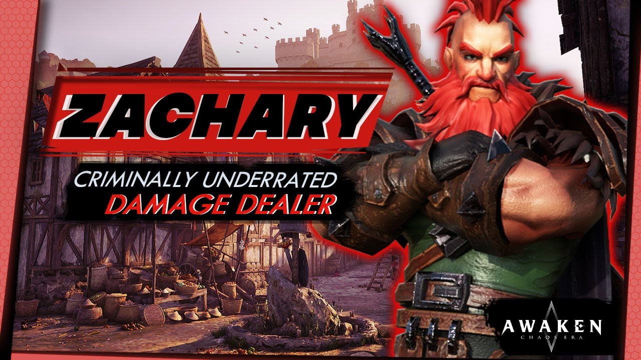 Zachary Is An EXCELLENT Damage Dealer!! STOP Sleeping On Him! | Awaken Chaos Era Champ Guide