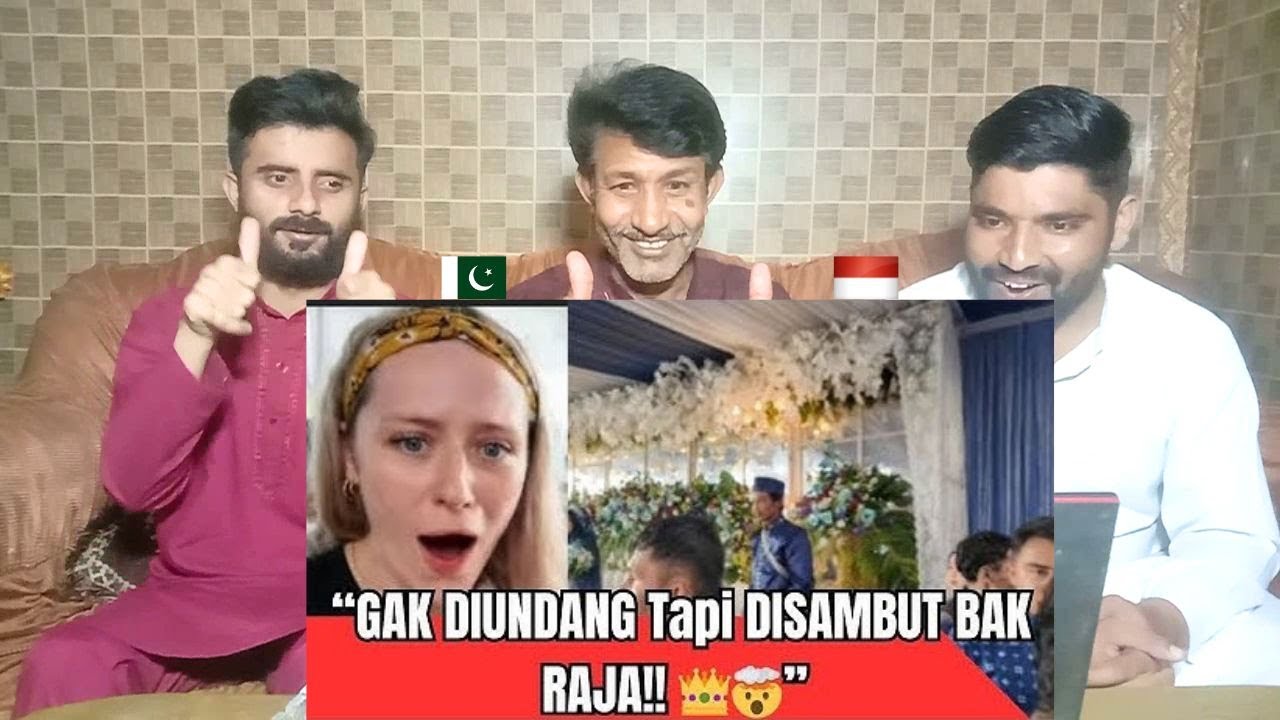 “Bule Datang TANPA Diundang ke Nikahan Orang Bandung!! 🤯 Malah Disambut | Pakistani Reaksi  |D-R-RUE