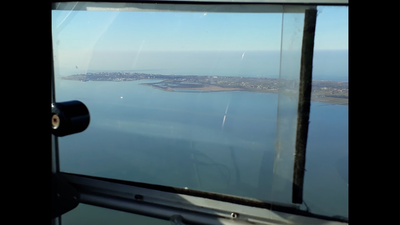 Flug mit dem UL Skyranger zur Insel Langeoog
