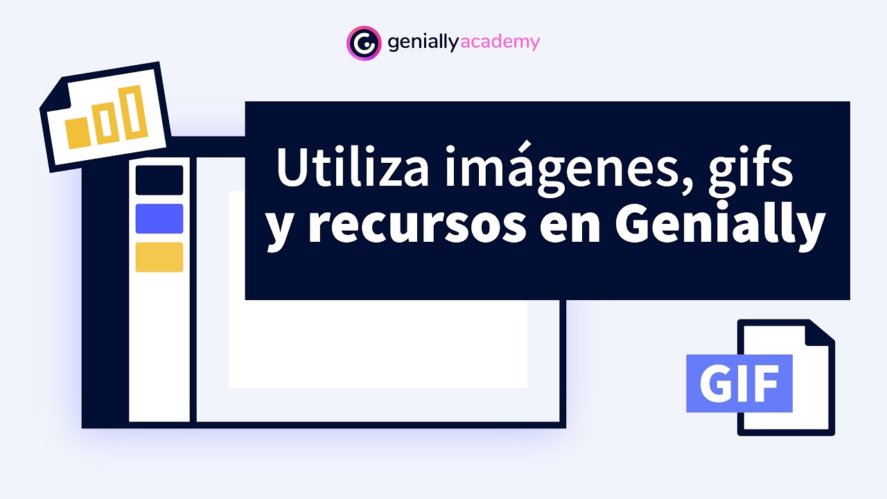 Utiliza imagenes, gifs y recursos en Genially