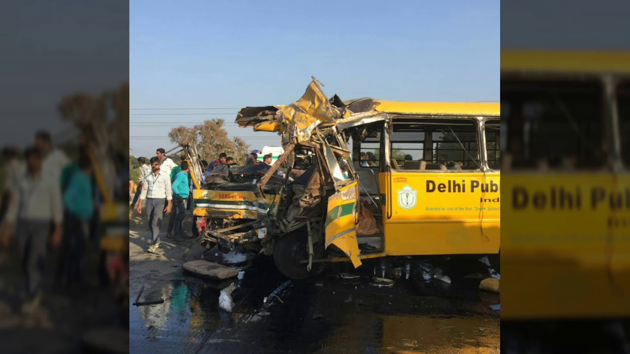 DPS INDORE BUS ACCIDENT 5 JAN 2018