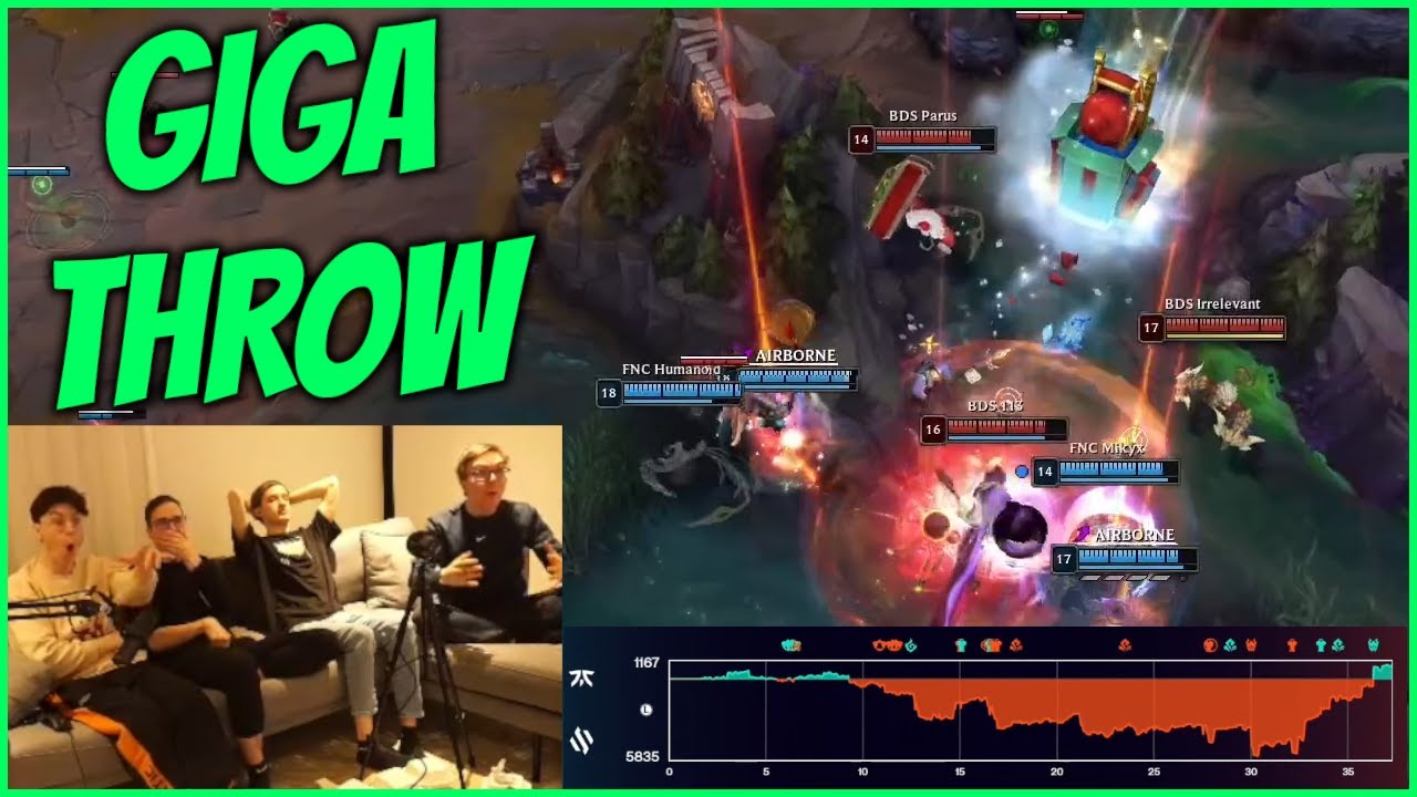 Caedrel & LR React To One Of The Worst Throws In LEC History