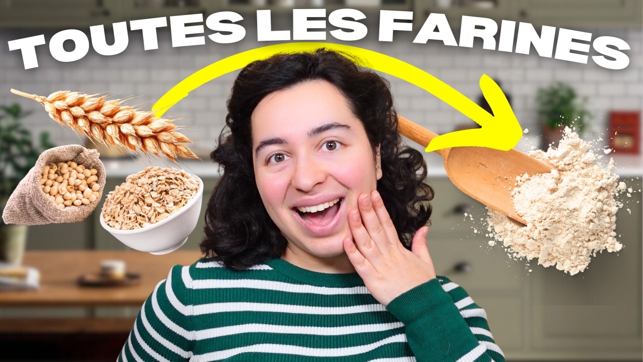 J'ai testé 14 farines pour comprendre leurs secrets (avec et sans gluten !) I blé, riz, châtaigne...