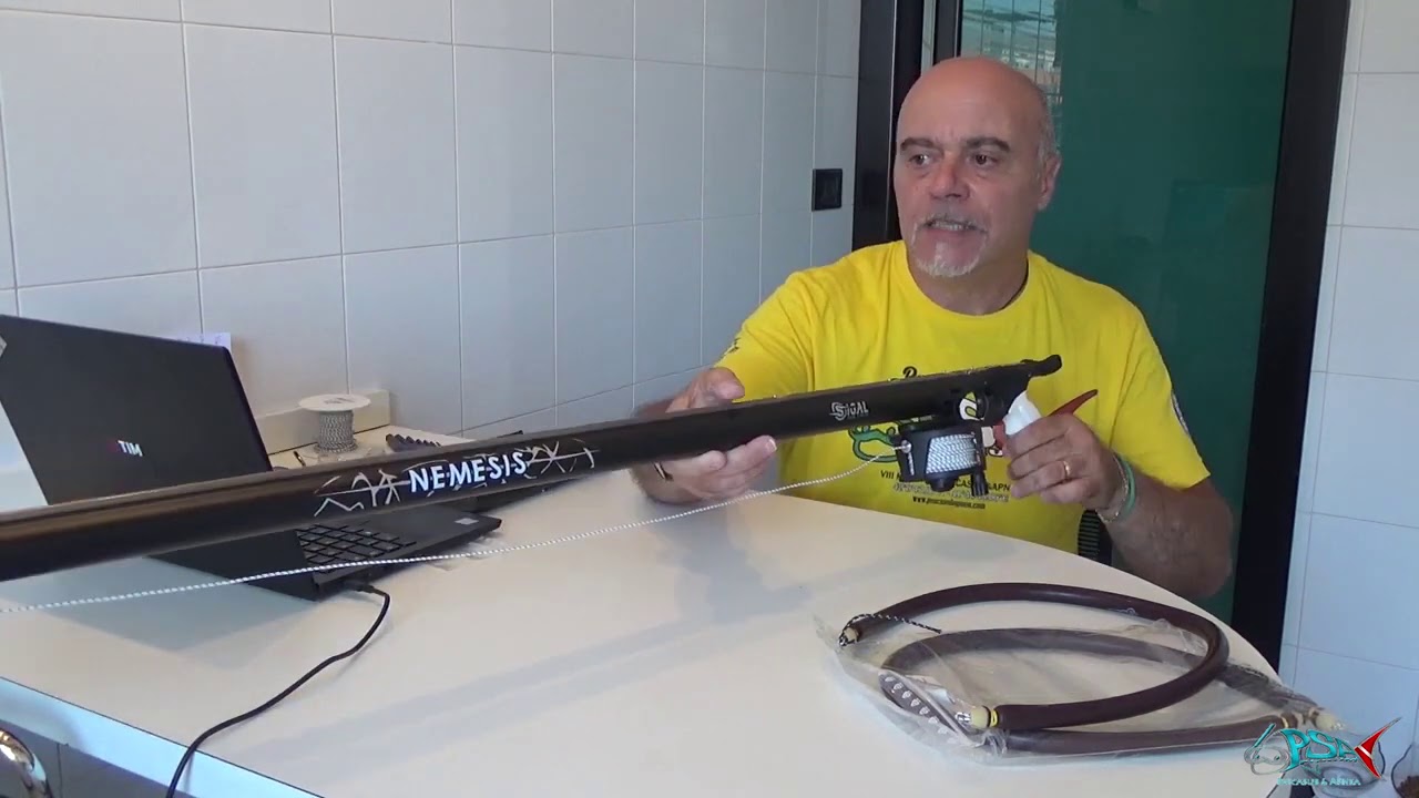 Allestire e preparare un fucile Nemesis Sigalsub