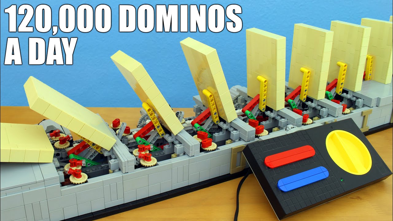 Бесконечная машина LEGO Domino (мировой рекорд)