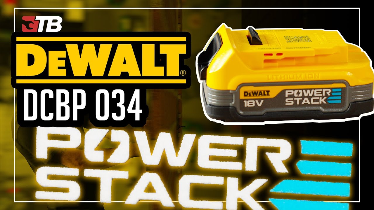 DIE REVOLUTION IM AKKU MARKT (2022) - TOP oder FLOP? DEWALT Powerstack AKKU DCBP 034 im HÄRTETEST