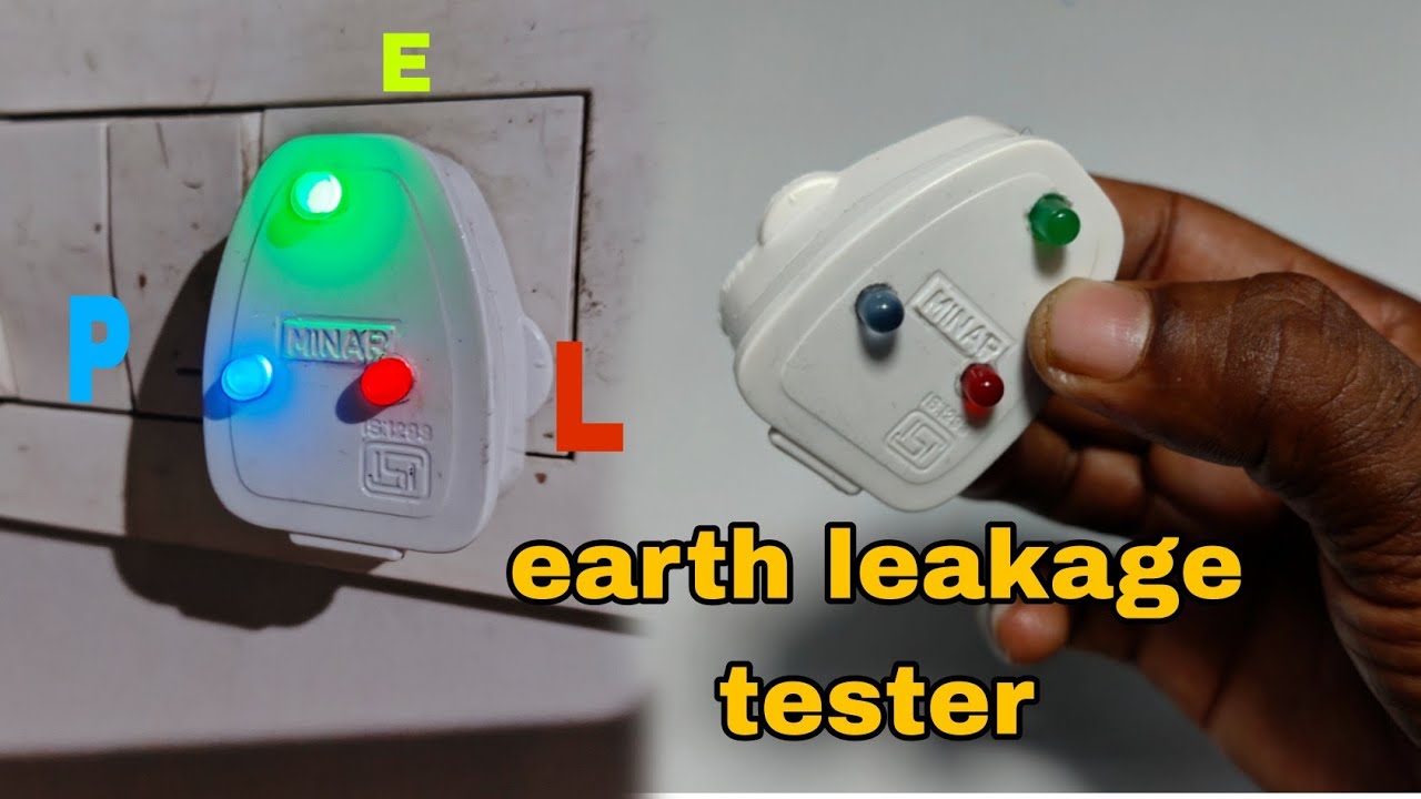Earth leakage tester Electronics project|phase neutral earth testing tool making