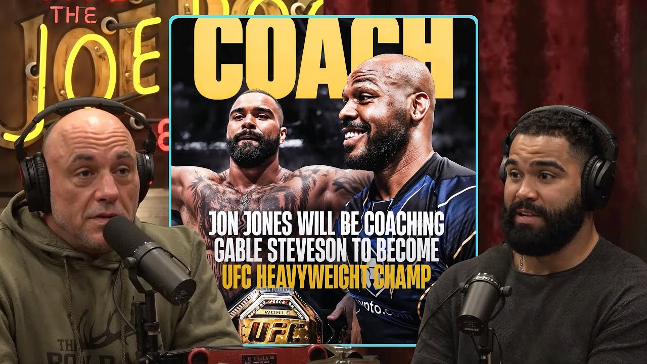 Gable Steveson On Being Trained By Jon Jones For His UFC Debut &ldquo;THE GOAT&rdquo; | Joe Rogan 
