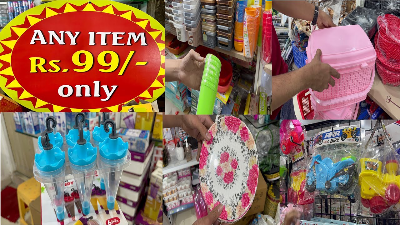 Hyderabad biggest ₹99 showroom in Tolichowki. Please visit all home needs just ₹99.#viralvideo 🔥🔥🔥🔥🔥