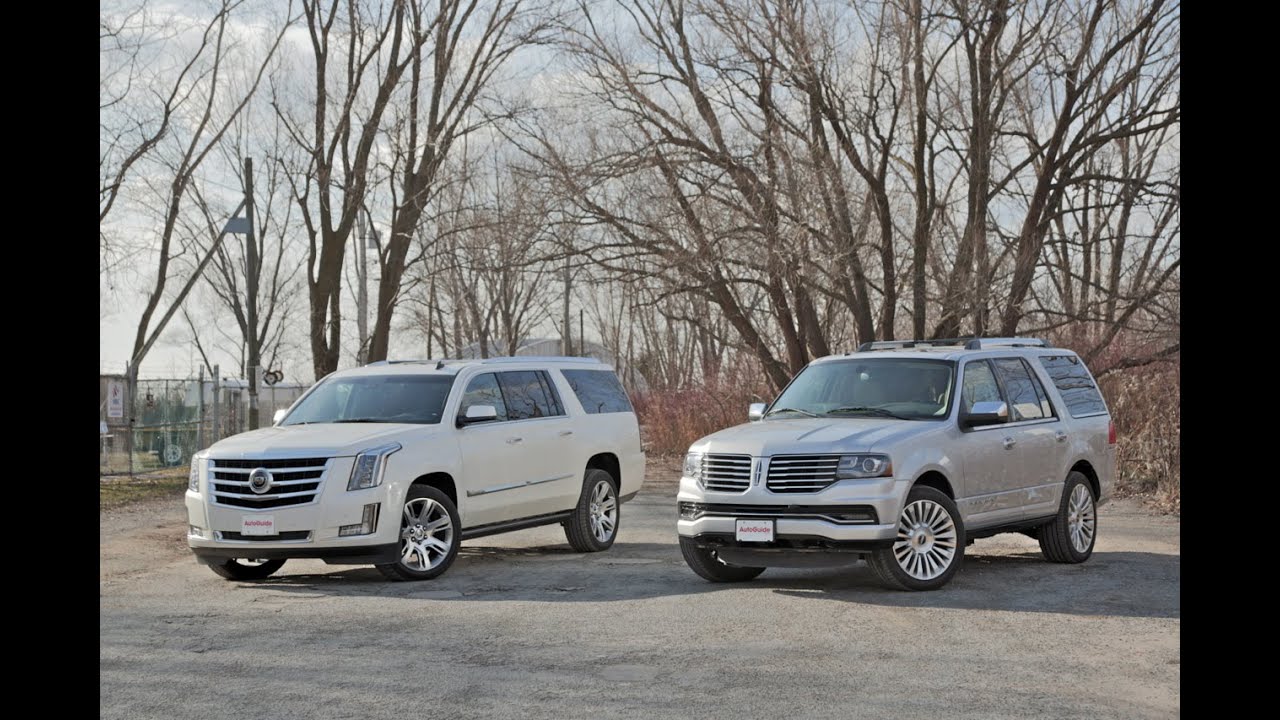 2015 Cadillac Escalade vs. 2015 Lincoln Navigator