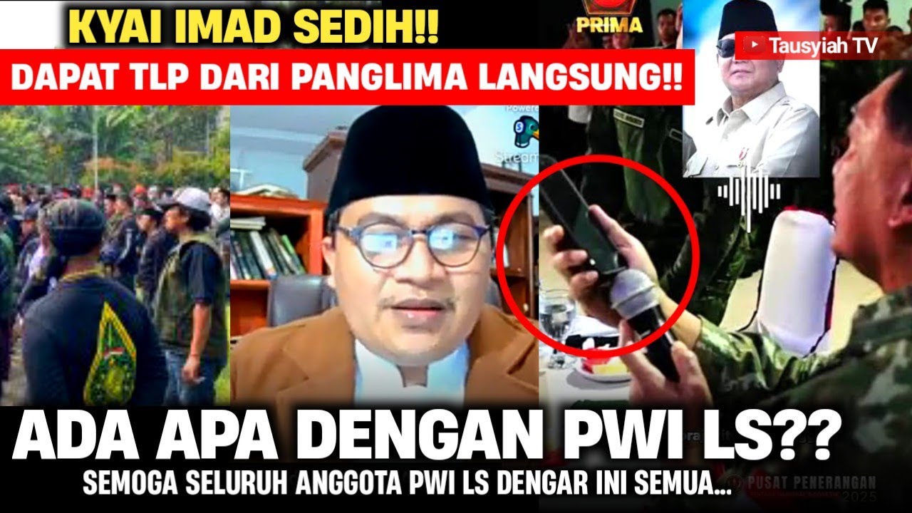 🔴PERNYATAAN LANGSUNG KYAI IMAD INTI DARI TENGKU QORI BIKIN SEMUA TERKEJUT, SEBARKAN CEPAT...