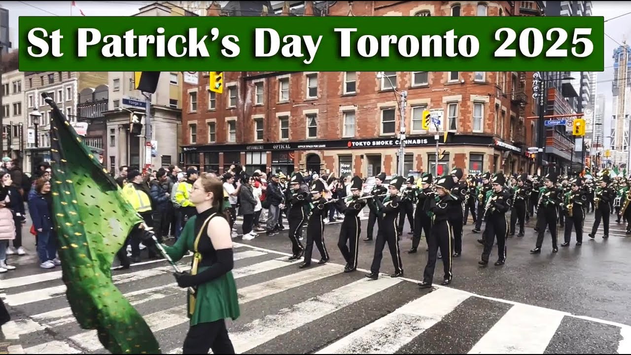 Toronto St. Patrick’s Day Parade 2025  | Canada
