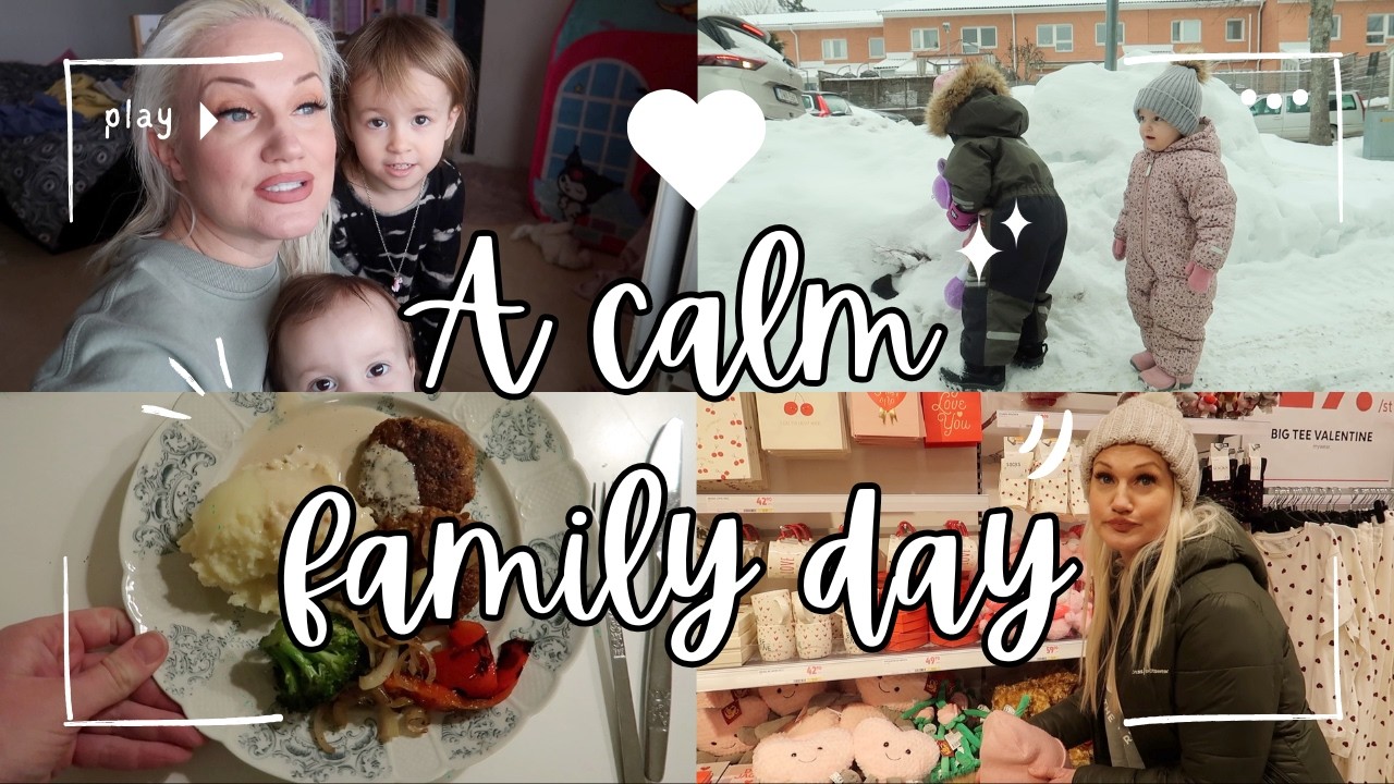 A Calm Family Day | Slow Morning, Kids & Cozy Dinner