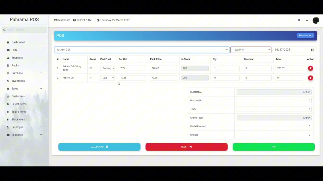 Pharmacy POS System | Fast & Easy Billing in Medical Store
