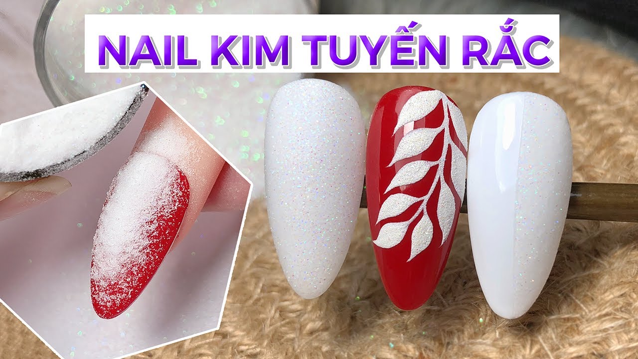 Cách Rắc Kim Tuyến Nail Làm Sao Cho Đẹp?? ANALIA Nails