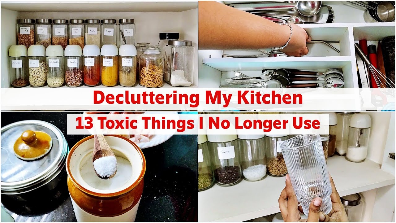 Decluttering My Kitchen: 13 Toxic Things I No Longer Use | Vasanthi Shankar