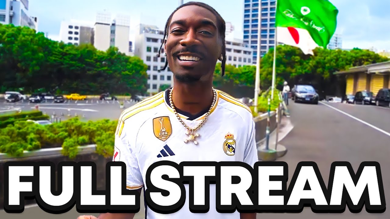 BruceDropEmOff VISITS Japan For FIRST Time.. (Full Stream)