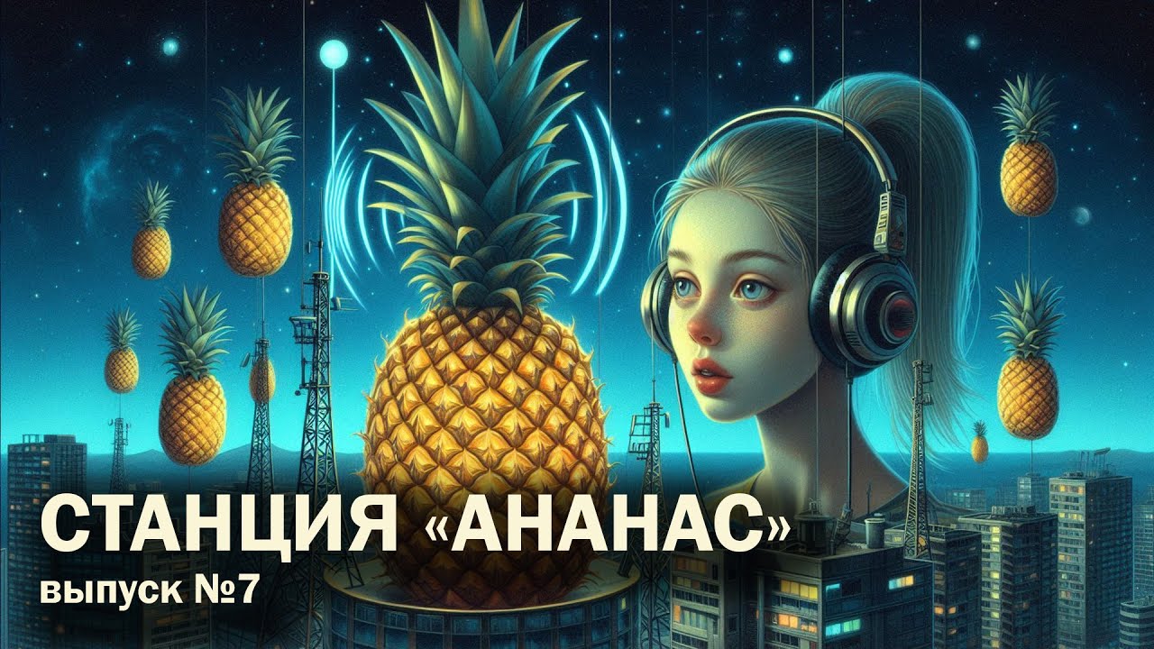 Станция АНАНАС № 7 #молитва #загадка# #смерть #юмор #сатира  #музыка  #ананас #жалоба #литература