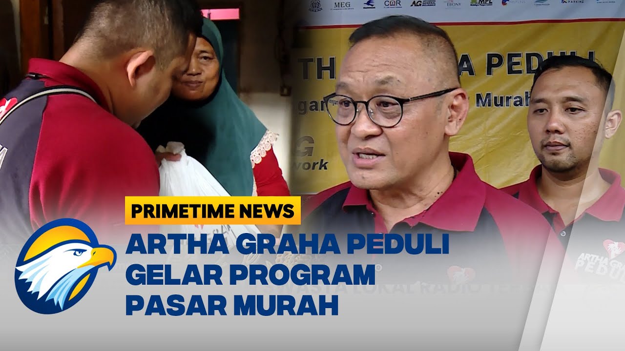 Bantu Stabilitas Pangan, Artha Graha Peduli Gelar Program Pasar Murah -  [Metro Pagi Primetime]