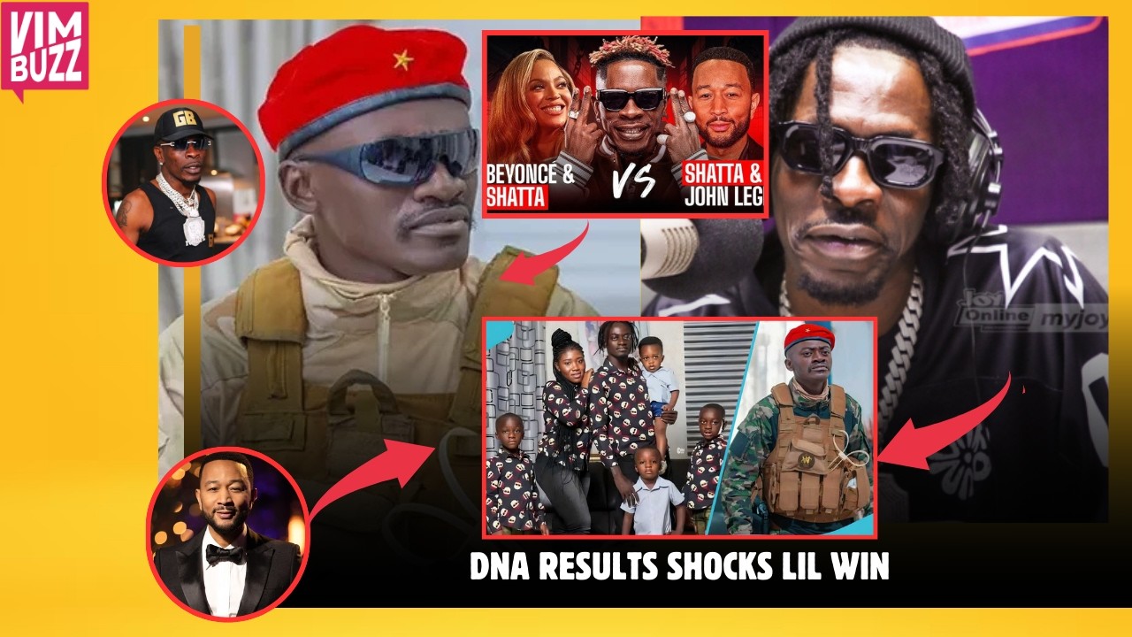 John Legend SUPPORTS Shatta Wale + DNA Test On Lil Win's Children Sh0cks Him After Receiving Results