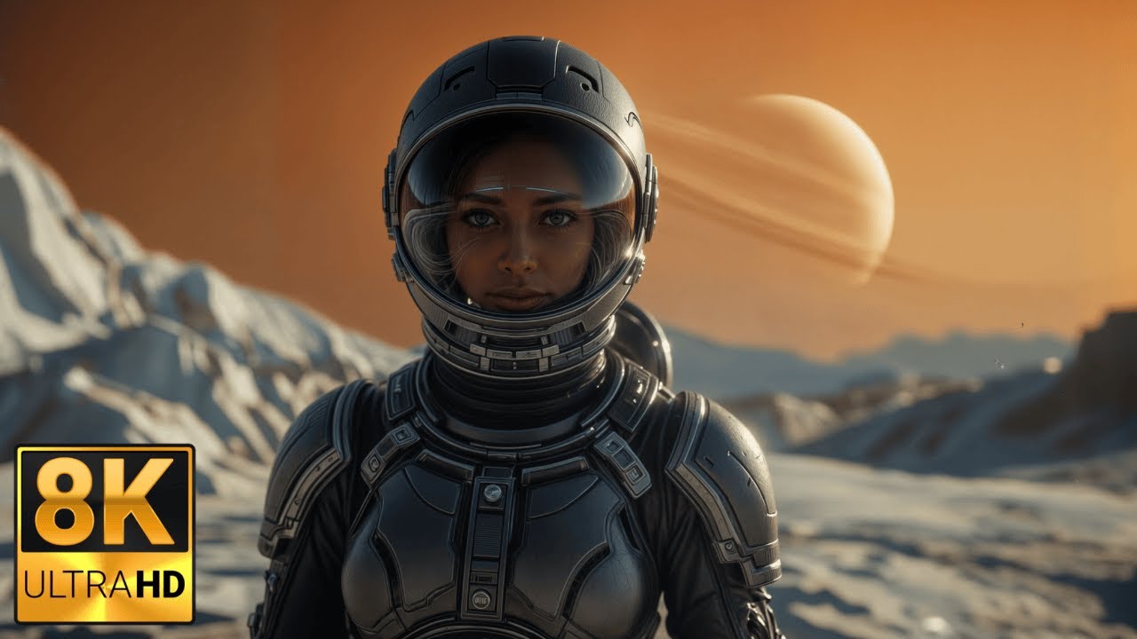 The Vast Expanse &ndash; What if Alien Artificial Intelligence Blended with Humanity - 8K AI-Generated Vid