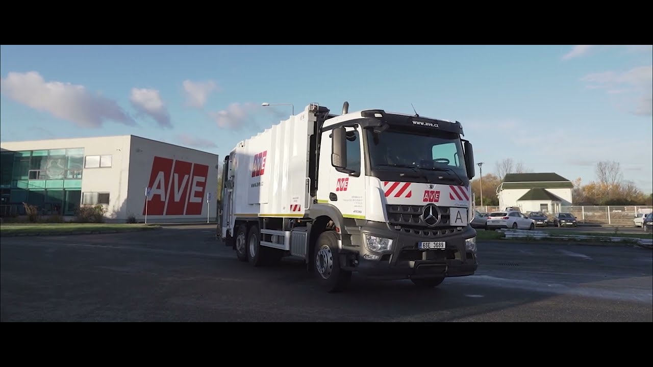AVE speciální svozové vozidlo pro duální sběr odpadu