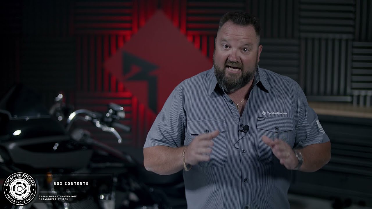 2014+ H-D Saddlebag Subwoofer Installation