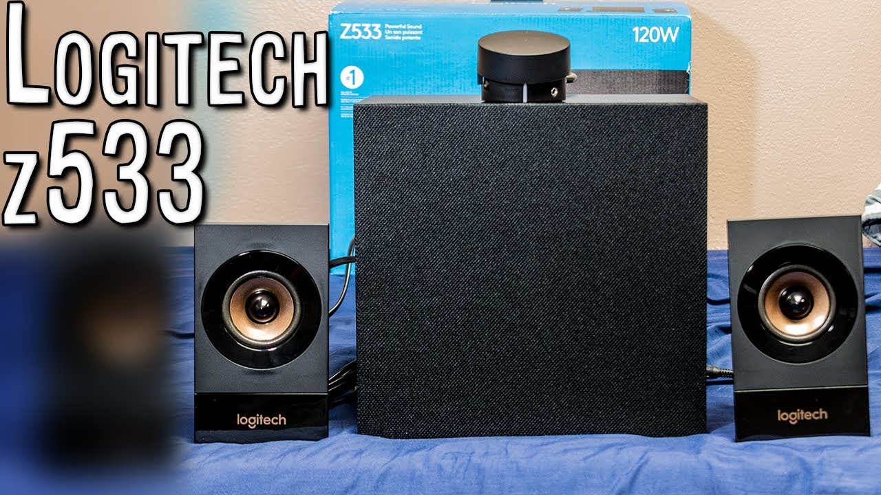 Logitech Z533 - Review and super COOL speaker hack