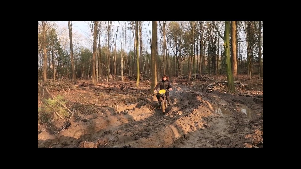 Jawa 555 soutěžní - cross test :-D