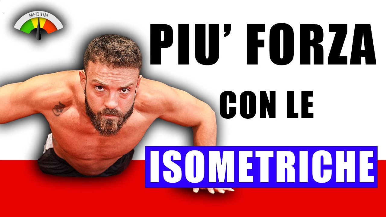 FORZA INCREDIBILE CON LE ISOMETRIE - scheda completa
