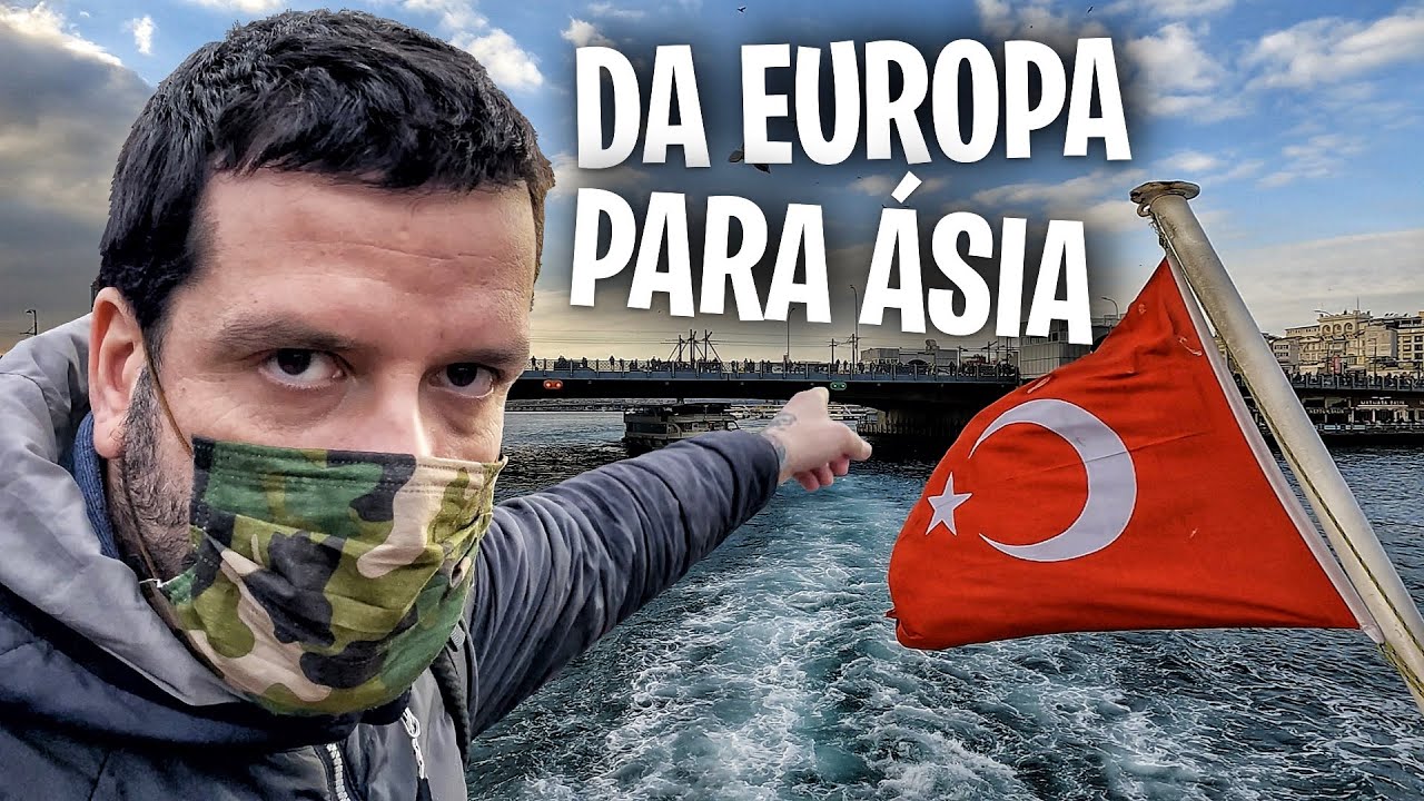 Visitando o lado ASIÁTICO de ISTAMBUL 🇹🇷