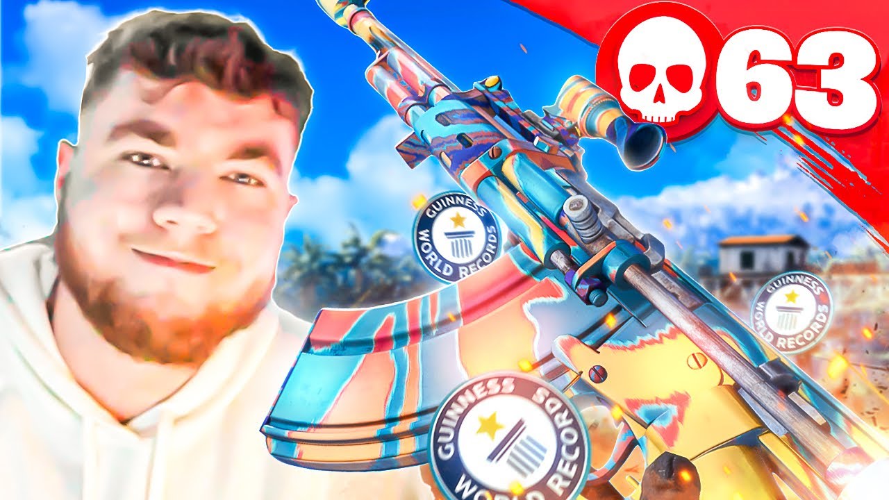 I Finally Broke my Warzone KILL RECORD with 63 KILLS!
