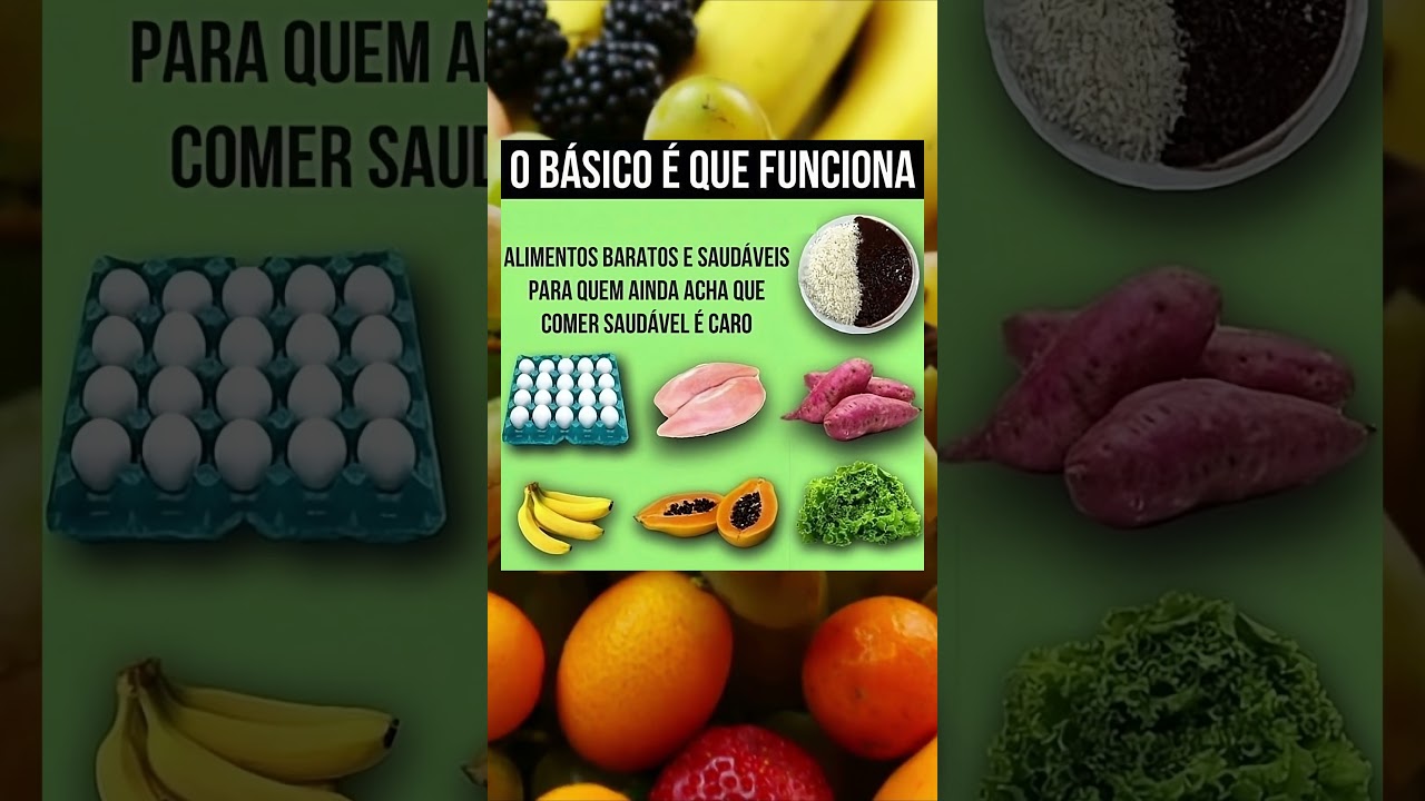 Alimentos Saud&aacute;veis Para Comprar no Supermercado - Habitos Saud&aacute;veis Di&aacute;rios
