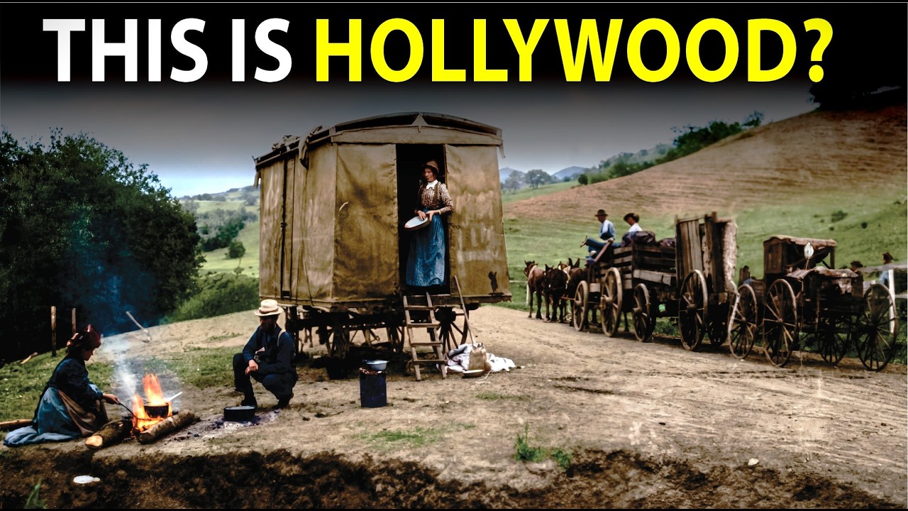 RARE First Photos of Hollywood (1850 - 1920): Before the Fame.| Old Photo History