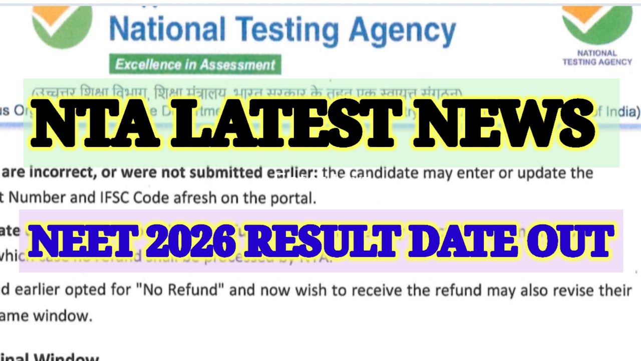 Neet 2026 ka Result Kab aaega?OMR & Final Answer Key कब आएगी?Neet 2026 Result! Neet Result 2026