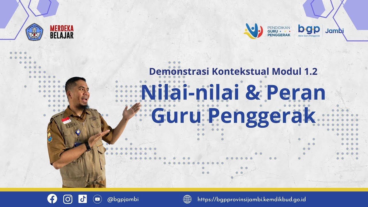 Demonstrasi Kontekstual Modul 1.2: Nilai-nilai dan Peran Guru Penggerak