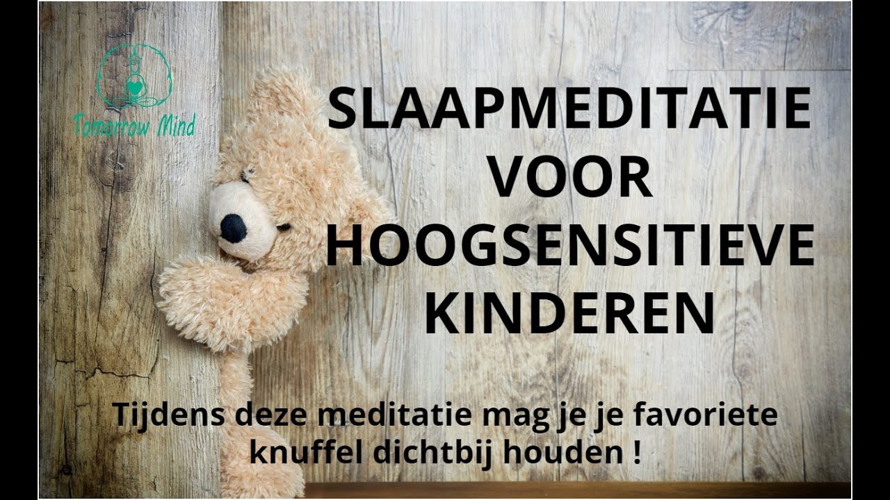 Slaapmeditatie voor hoogsensitieve kinderen (het magische bos) met knuffel