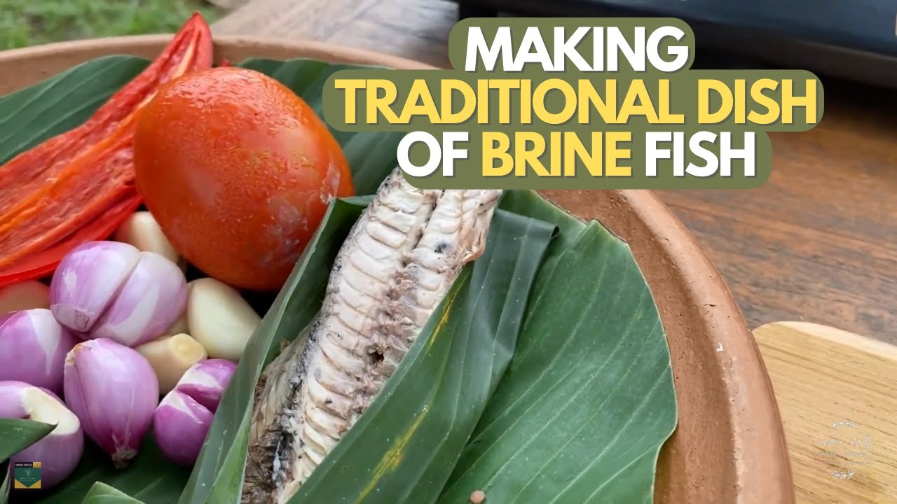 MAKING THIS SAUCE FOR THE BRINE FISH | BE PINDANG BASE TOMAT RECIPE | COOKING IN NATURE
