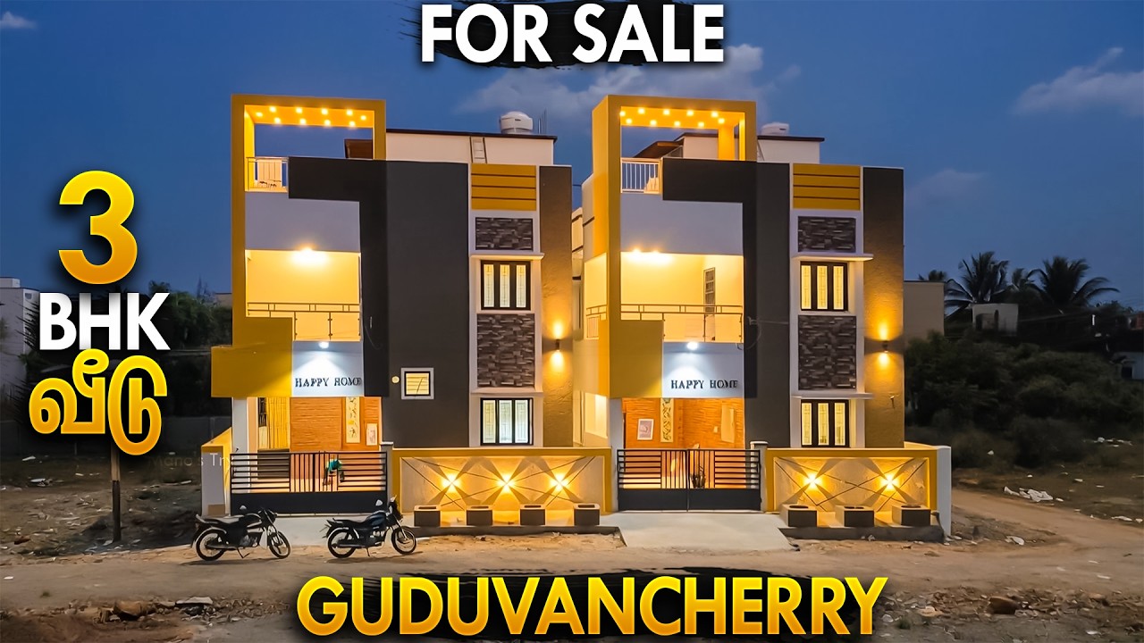 கூடுவாஞ்சேரியில் தனி வீடு | 3BHK House for Sale with Interior At Chennai Guduvancherry | Mano's Try
