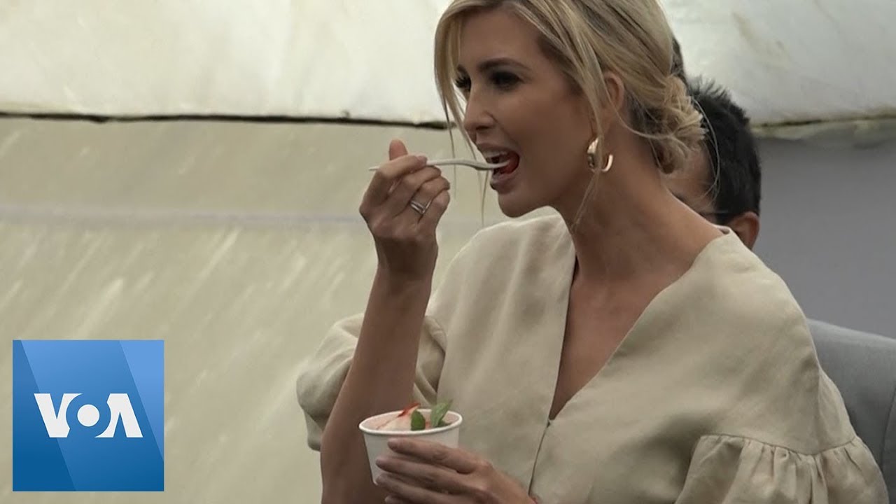 Ivanka Trump Tours Colombia Strawberry Farm