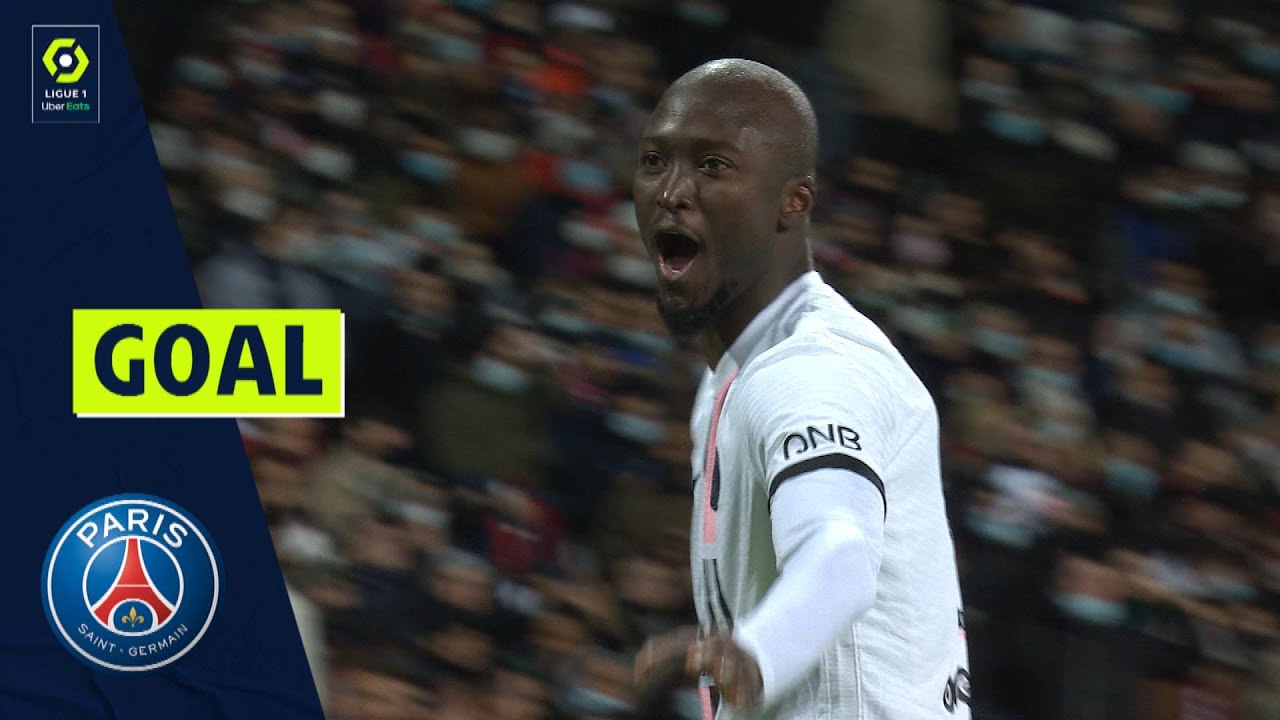 Goal Danilo Luis Helio PEREIRA (51' - PSG) LOSC LILLE - PARIS SAINT-GERMAIN (1-5) 21/22