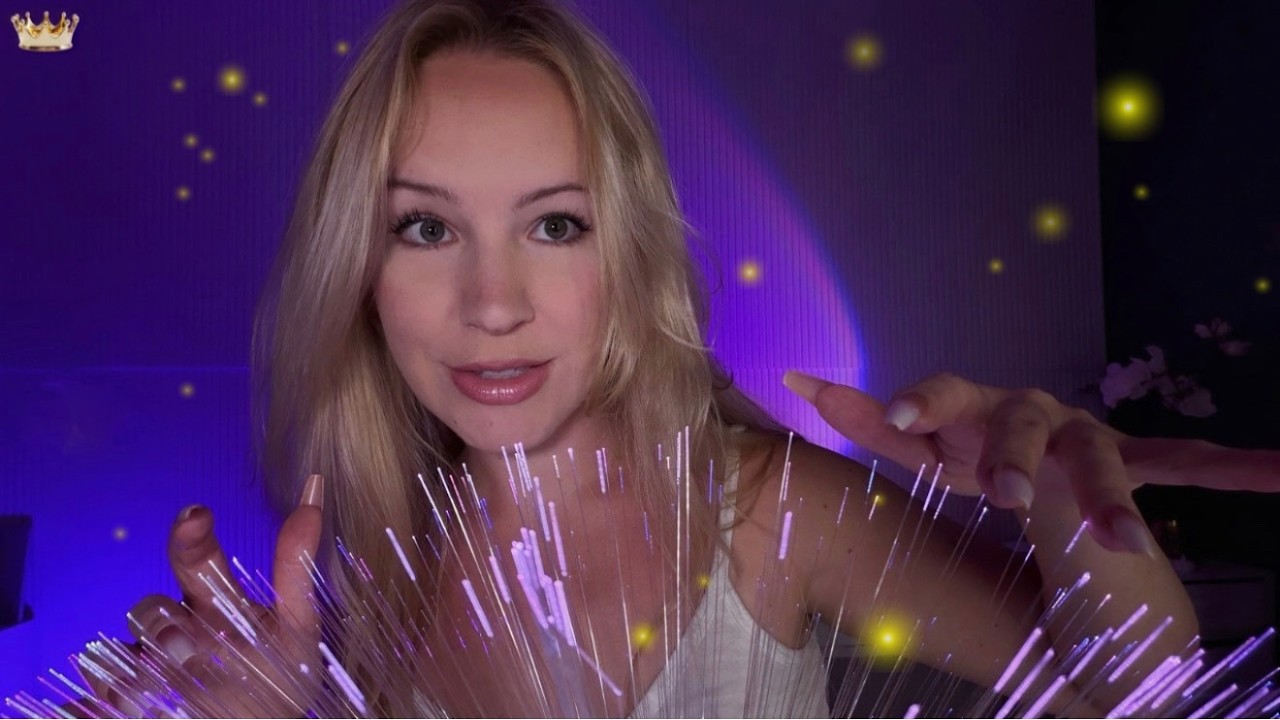 ASMR | Grass lights & fireflies 🌾 quiet 