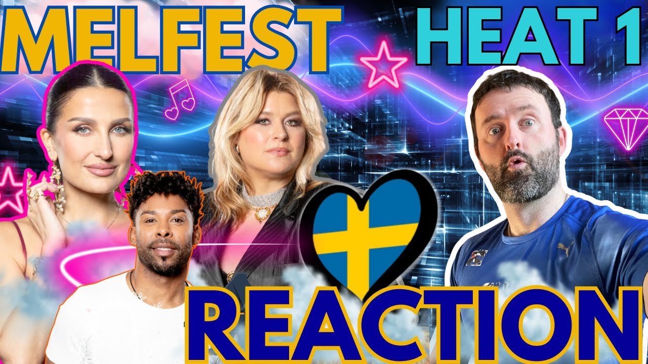 🇸🇪 Melfest SF1 REACTION ALL 6 Songs | Sweden🇸🇪 | Eurovision 2025 #melodifestivalen #Mello