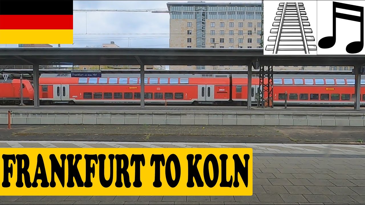 #258 Train from Frankfurt to Cologne, Germany