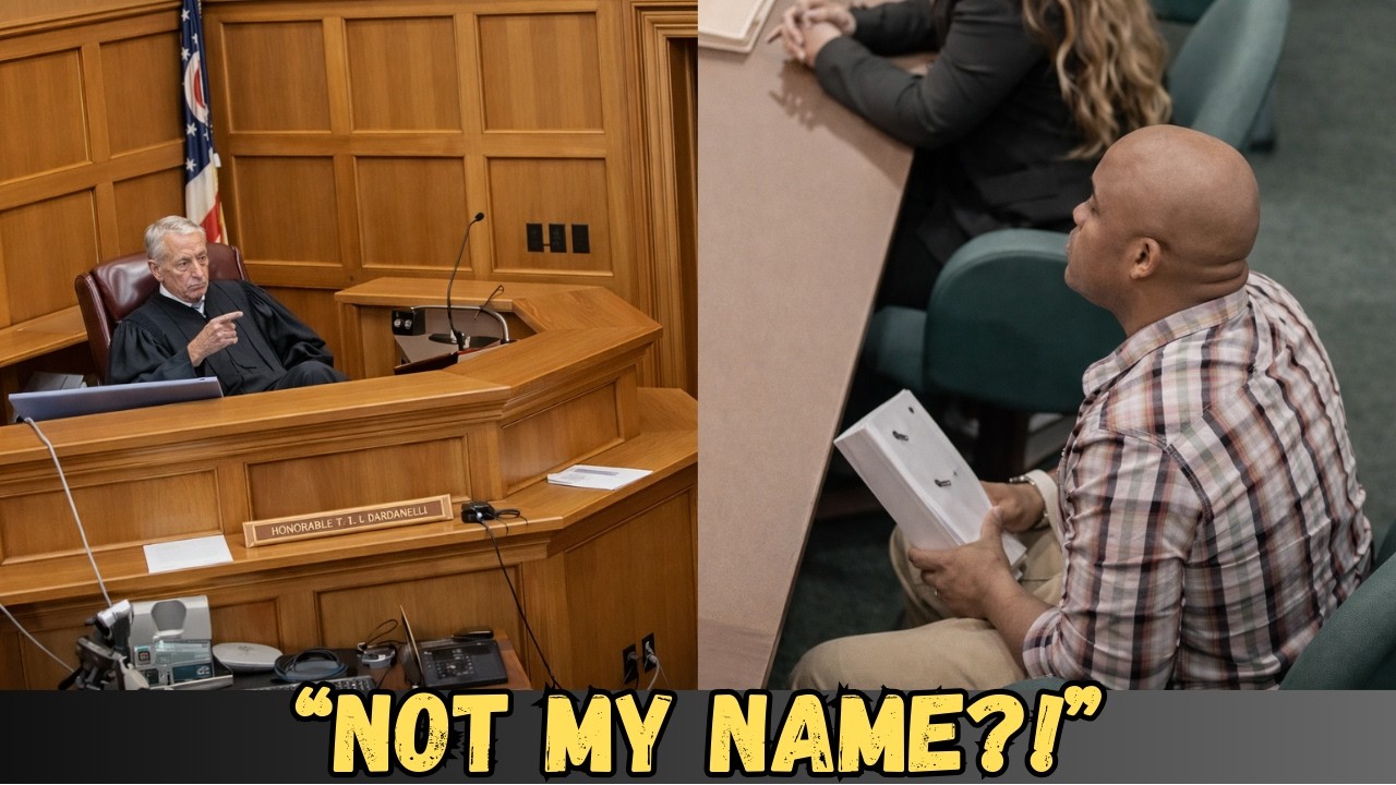 Judge Shuts Down “I’m Not the Person in All Caps”