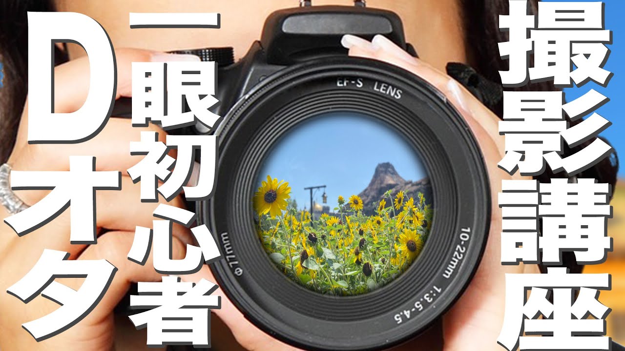【Dオタ用】一眼初心者&iPhone勢の為のカメラ基礎講座